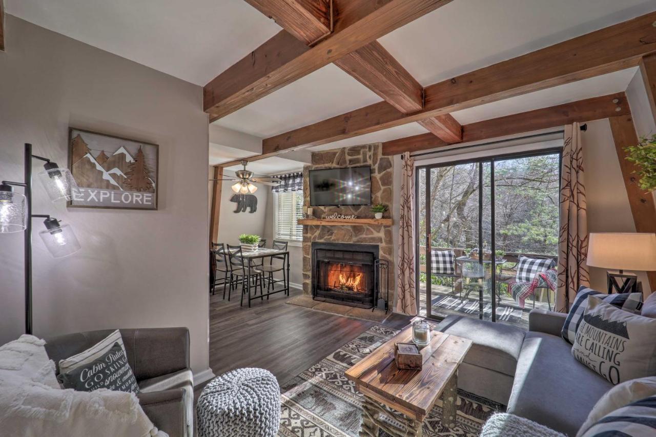 Banner Elk Mountain Retreat With Deck And Fireplace Екстериор снимка