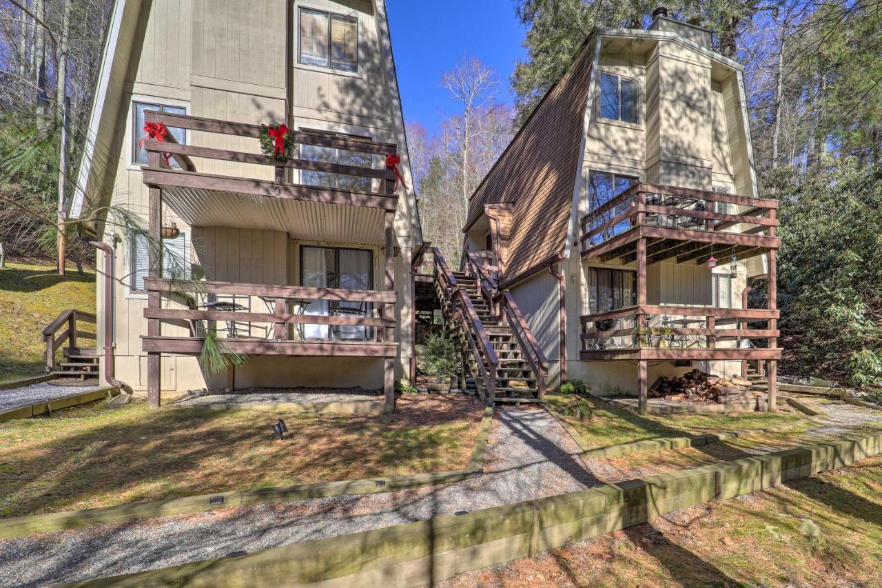 Banner Elk Mountain Retreat With Deck And Fireplace Екстериор снимка