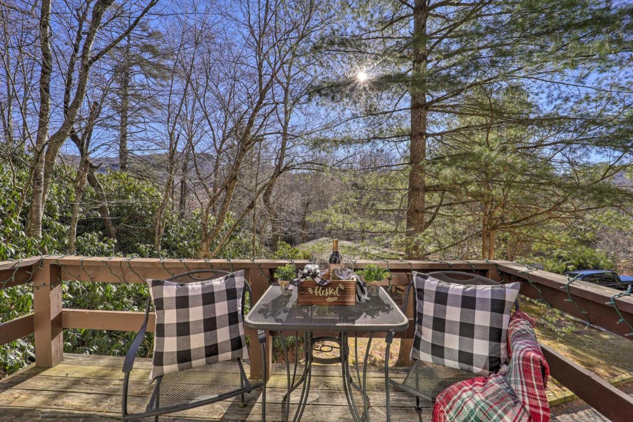Banner Elk Mountain Retreat With Deck And Fireplace Екстериор снимка