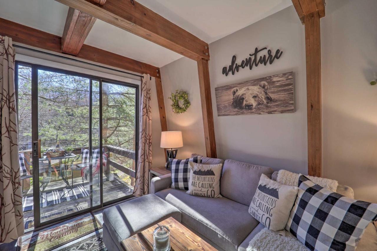 Banner Elk Mountain Retreat With Deck And Fireplace Екстериор снимка