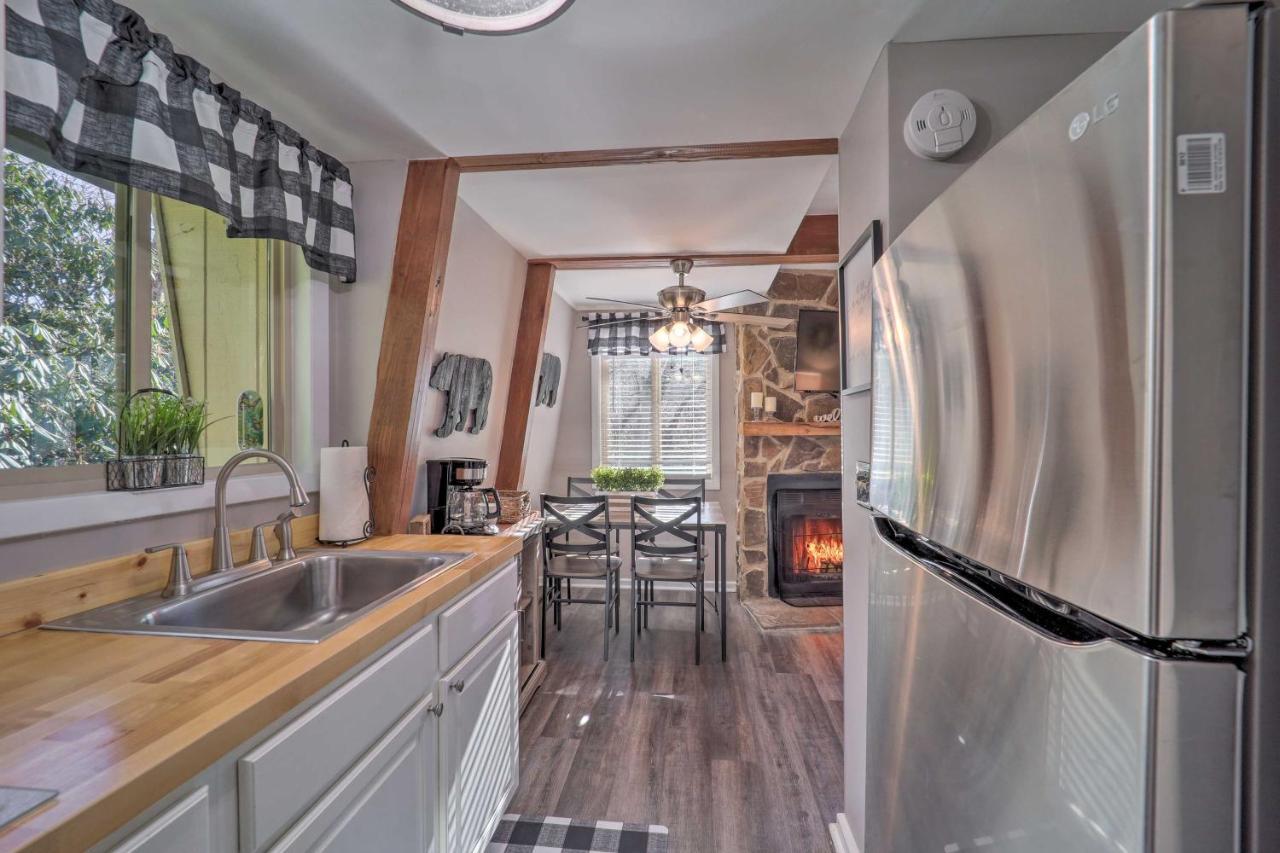Banner Elk Mountain Retreat With Deck And Fireplace Екстериор снимка